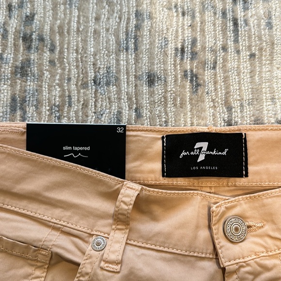 NWT 7 For All Mankind Slim Tapered Pant - Picture 4 of 5